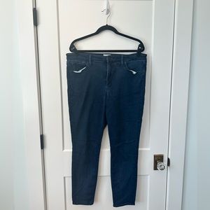 Target Universal Thread Dark Blue High Rise Skinny Jeans